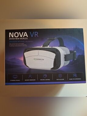 Nova Smartphone VR Shinecon Headset - White